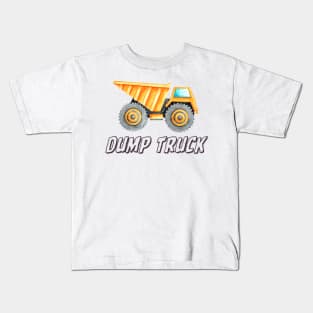 Dump Truck Kids T-Shirt